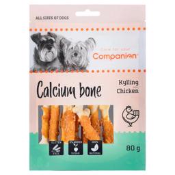 Companion Calcium Bone Små inslagna tuggben med kyckling 500g